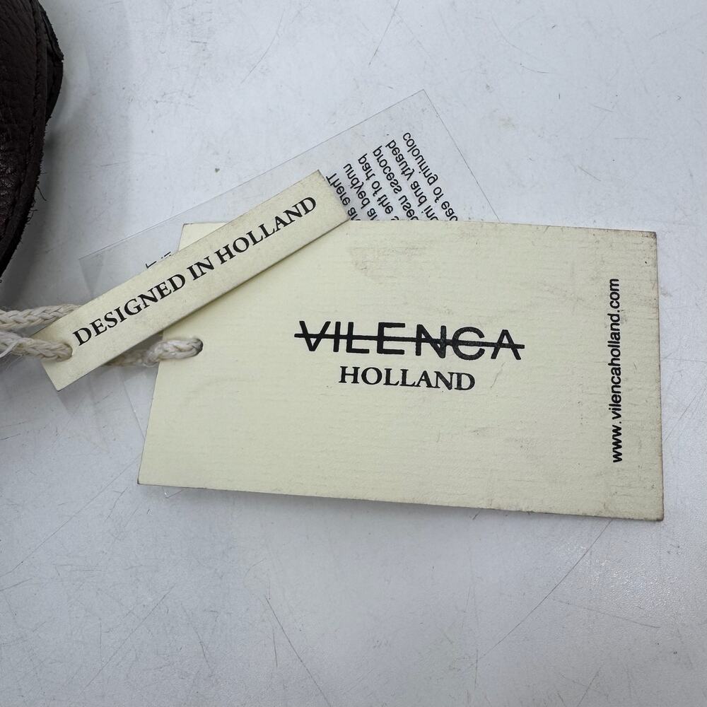 NWT VILENCA Brown Basket Weave Leather Fanny Pack - Picture 7 of 8